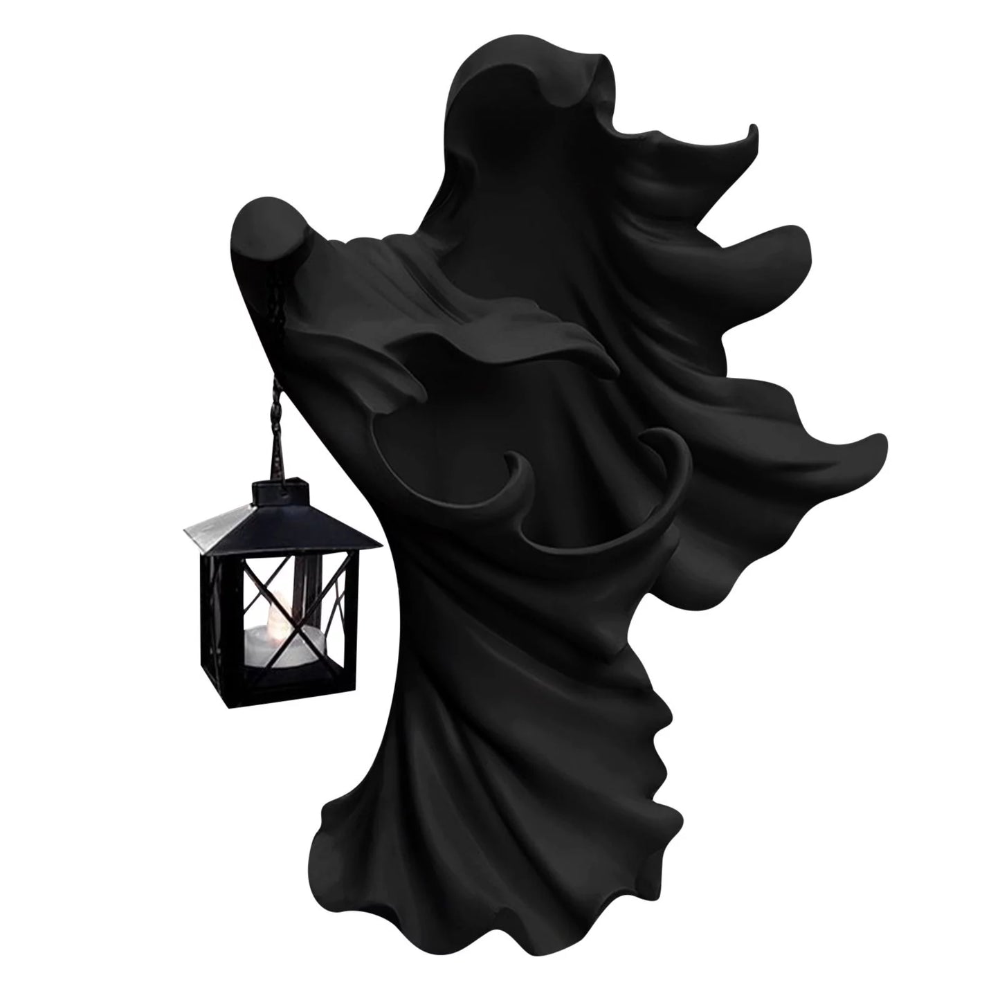 Hell Messenger with Lantern Witch Decoration Lantern the Ghost Looking for Light Halloween Decorations