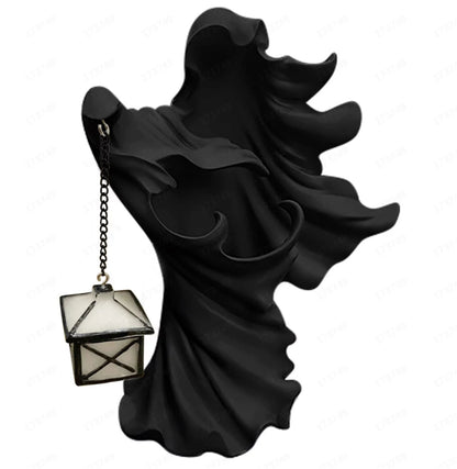 Hell Messenger with Lantern Witch Decoration Lantern the Ghost Looking for Light Halloween Decorations