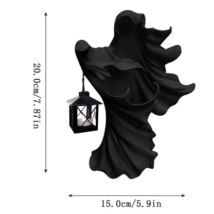 Hell Messenger with Lantern Witch Decoration Lantern the Ghost Looking for Light Halloween Decorations